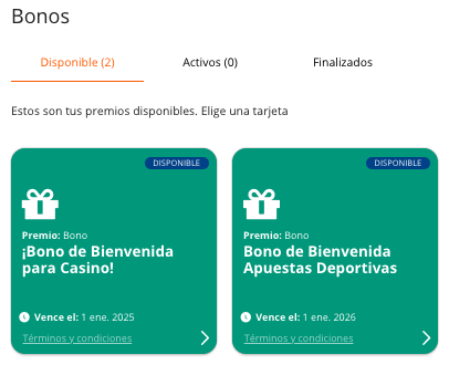 La importancia de los bonos en las apuestas online